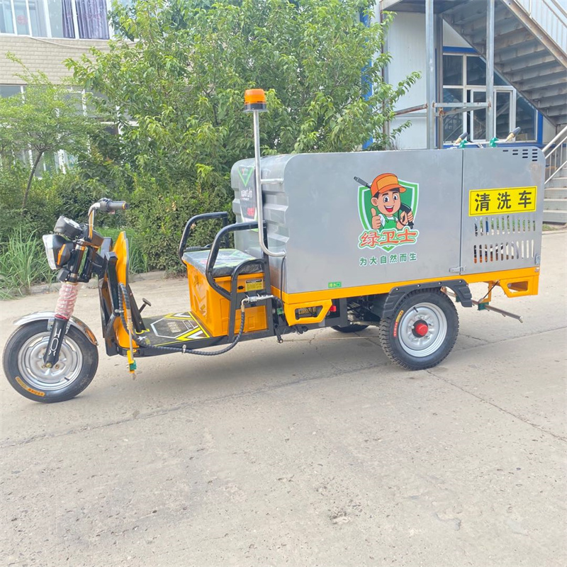 西藏电动高压冲洗车CX700A（不锈钢箱体）